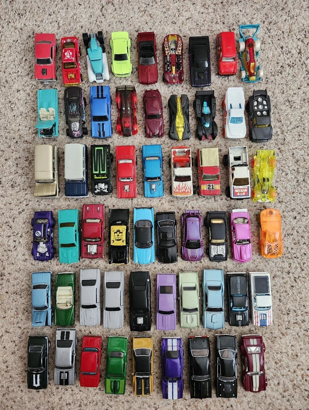 Hot Wheels Large Lot Toy Cars